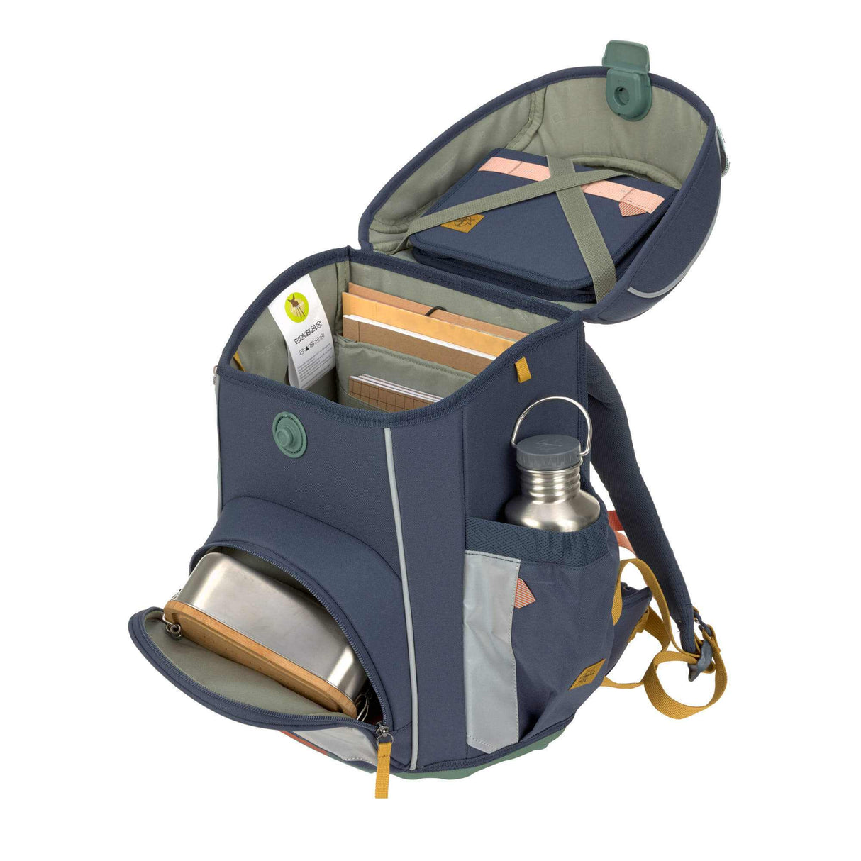 Schulranzen Set 7-teilig, Slim Unique Navy