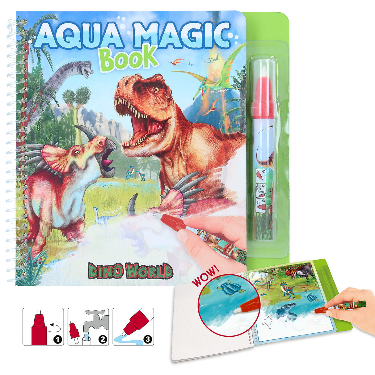 Dino World Aqua Magic Book