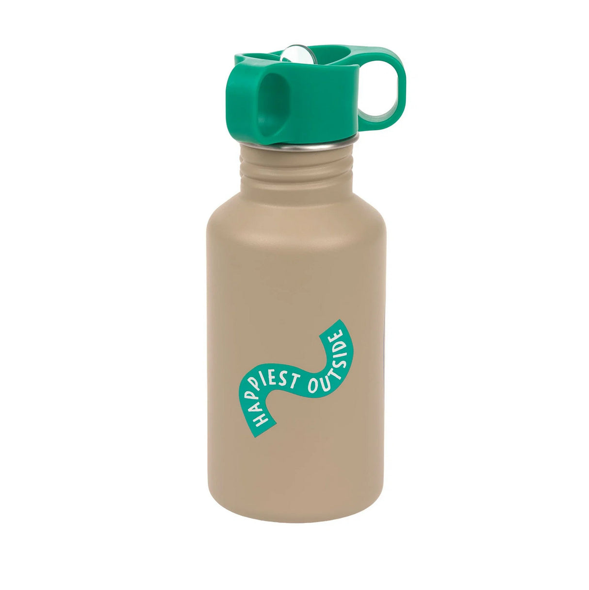 Edelstahl Trinkflasche - Happy Trails Frog