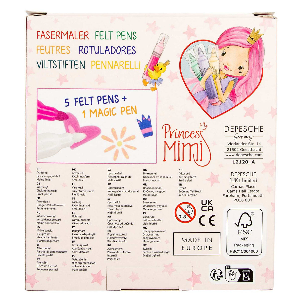 Princess Mimi Magische Filzstifte