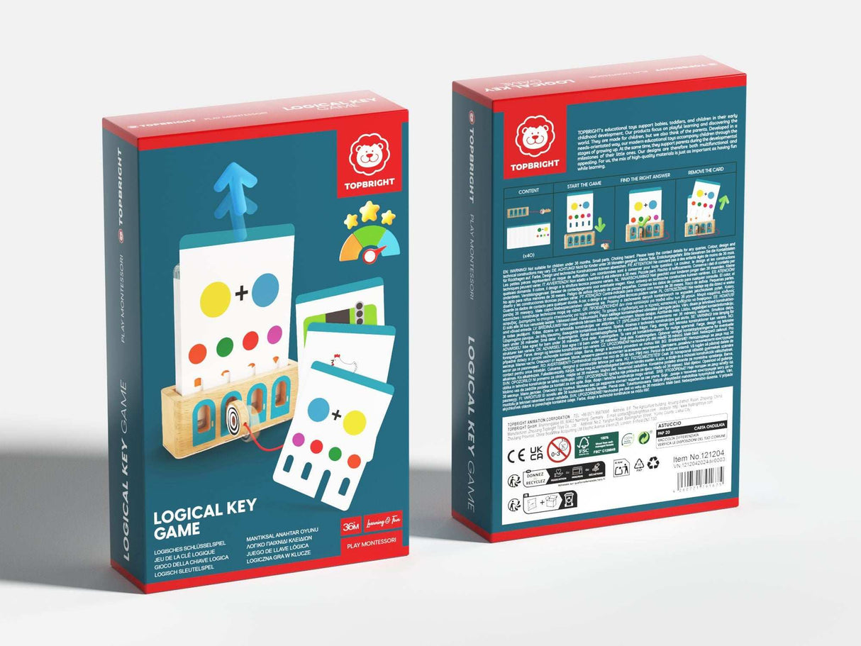 Logisches Schlüsselspiel- Expert