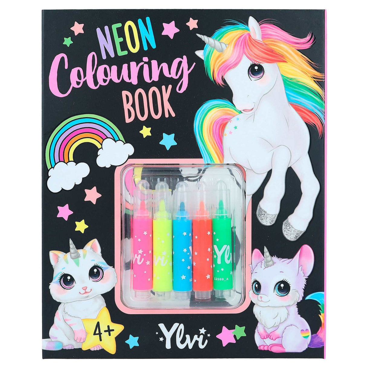 Ylvi Neon Malbuch Set