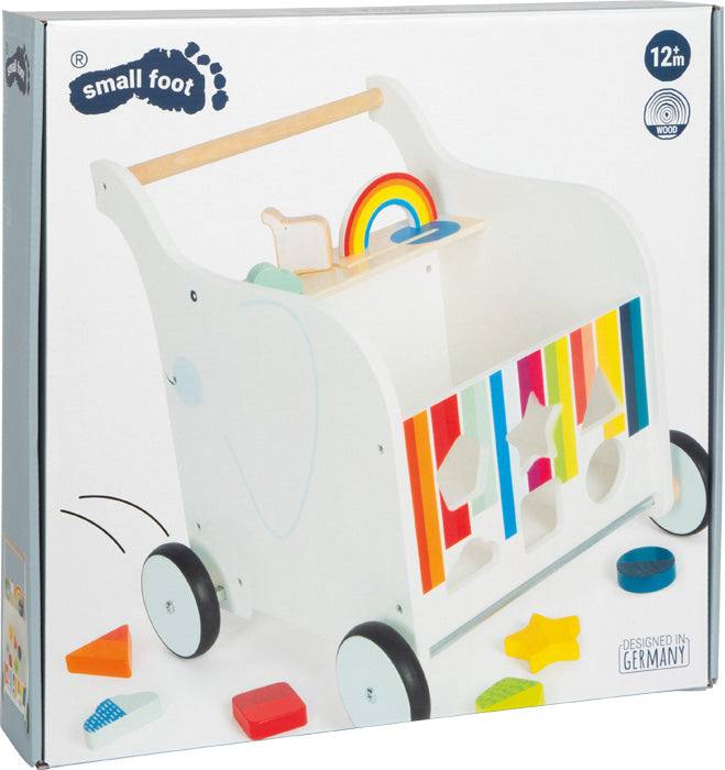 Lauflernwagen Spielzeugbox Elefant