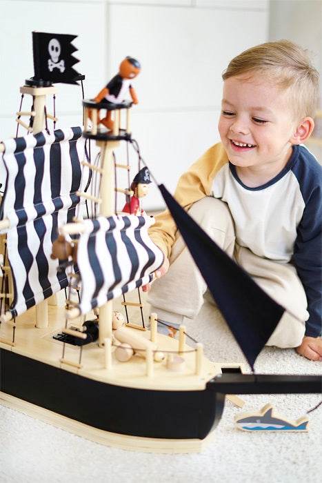 Piratenschiff für Biegepuppen