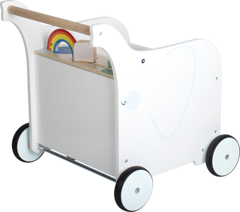 Lauflernwagen Spielzeugbox Elefant
