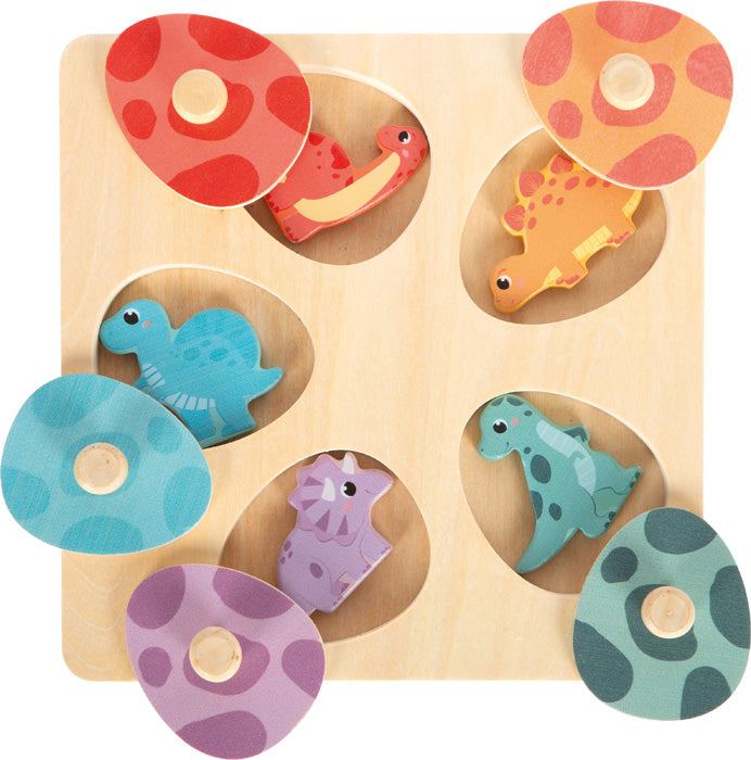 Setzpuzzle und Memo Dino