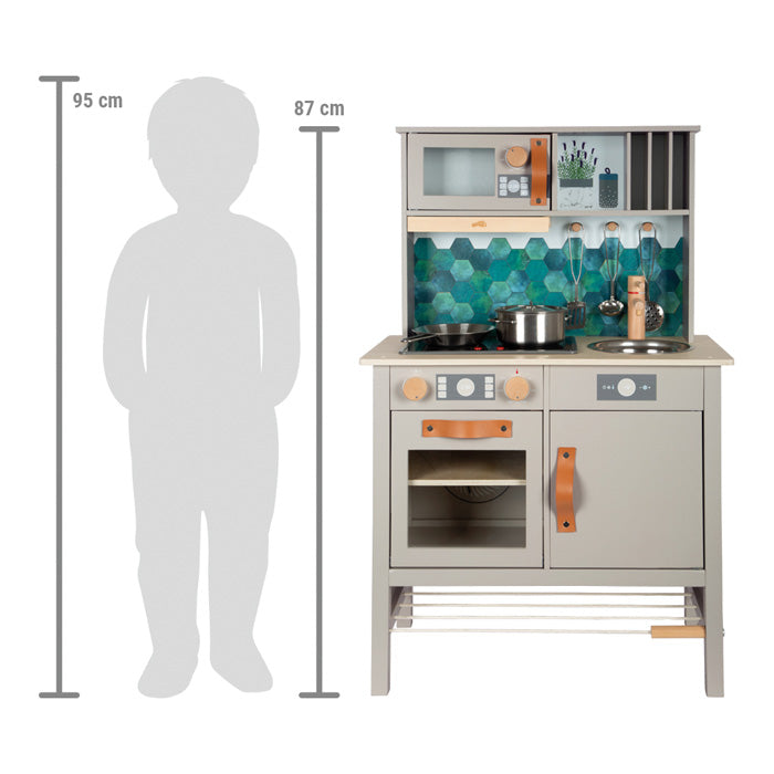 Kinderküche grau tasty