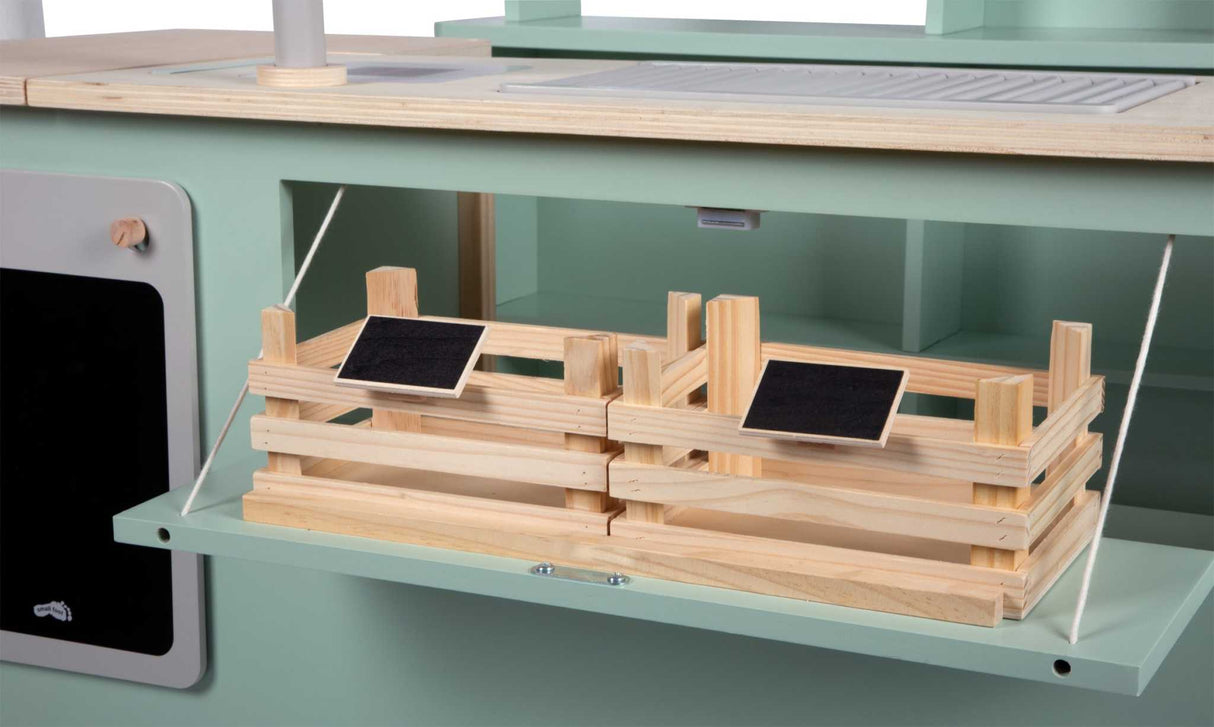 Kaufladen und Kinderküche Salbeigrün - Fresh