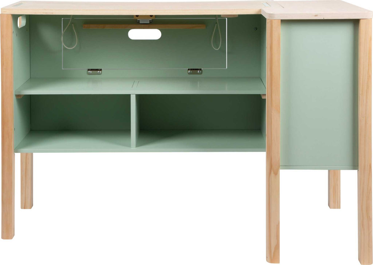 Kaufladen und Kinderküche Salbeigrün - Fresh