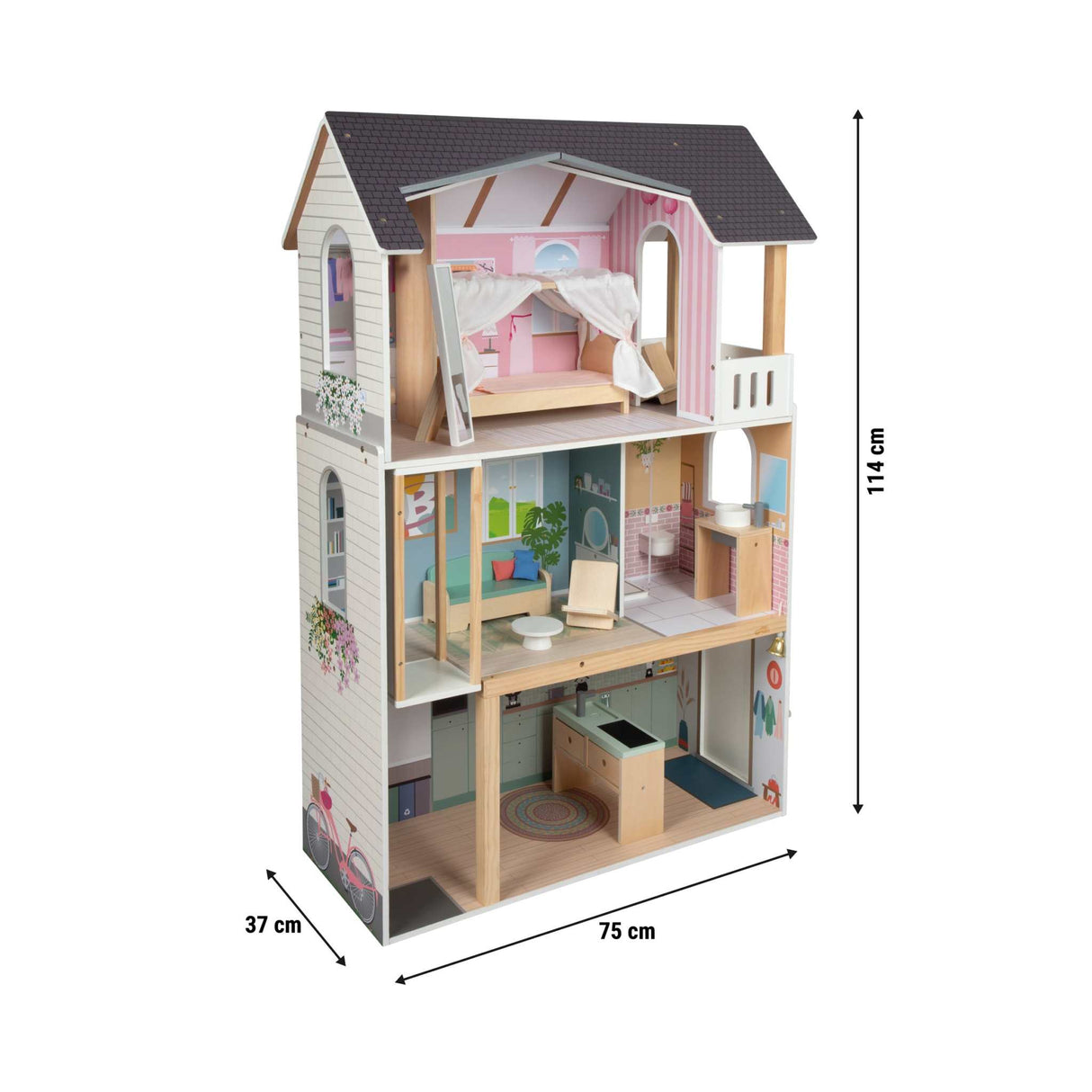 Puppenhaus Traumvilla XL