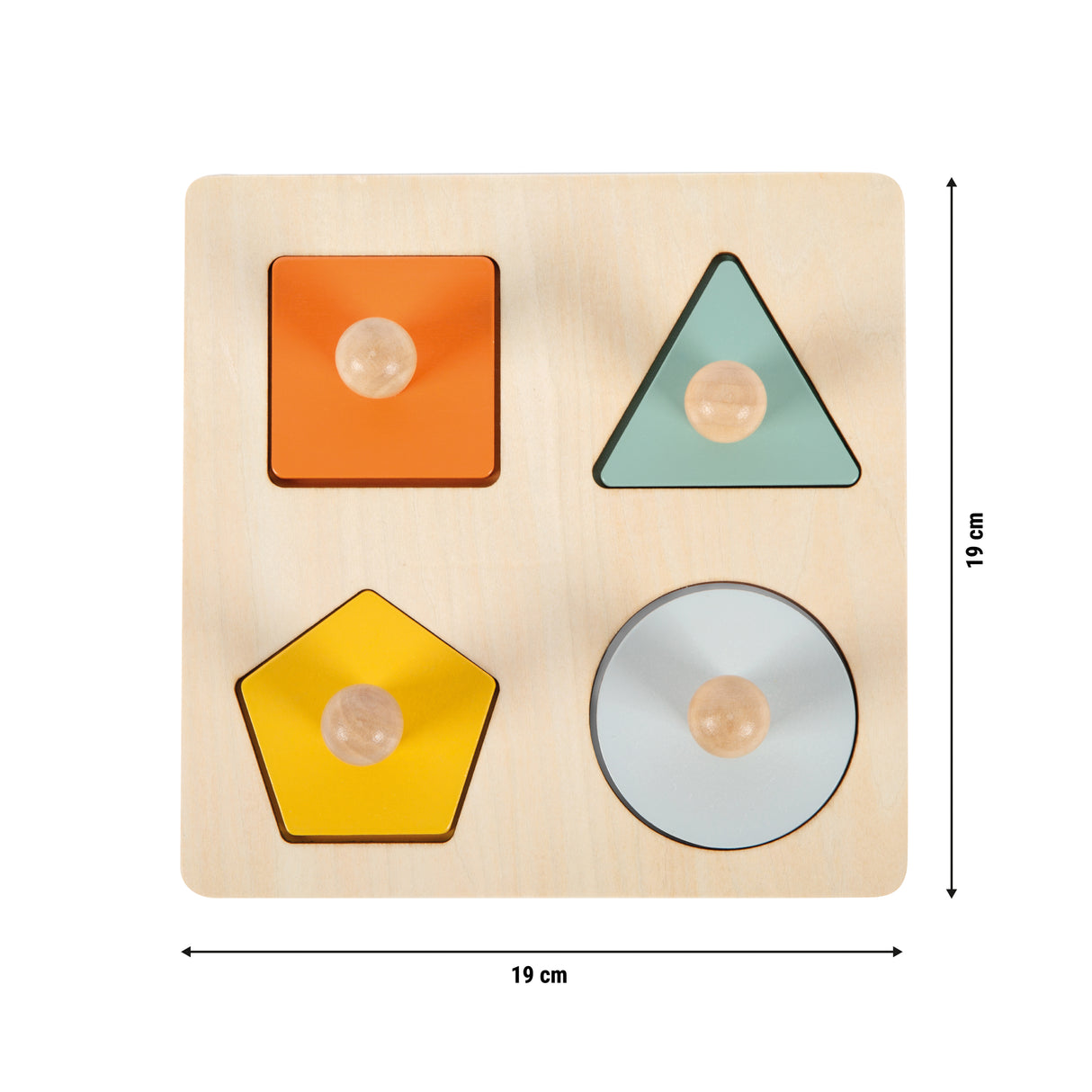 Montessori Setzpuzzle Formen und Motive