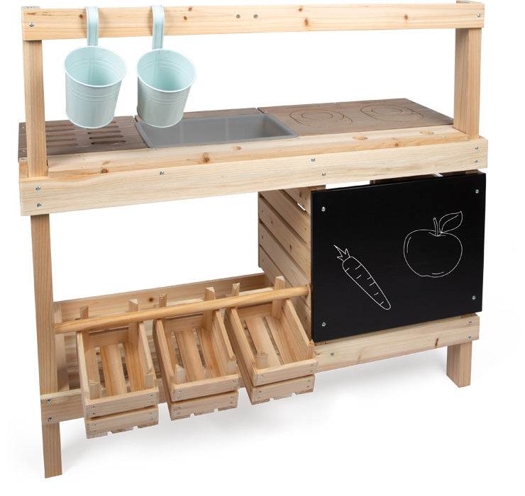 Matschküche und Kaufladen