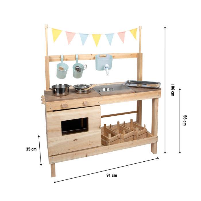 Matschküche und Kaufladen