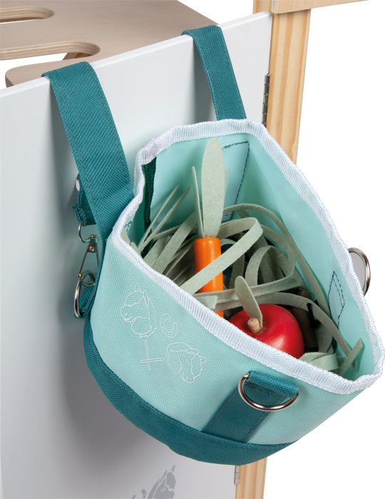 Pferdefutter Set mit Tasche