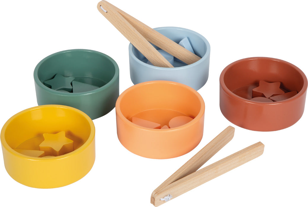 Montessori Sortierspiel mit Zange