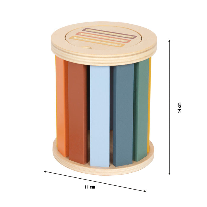 Montessori Sortierspiel mit Trommel