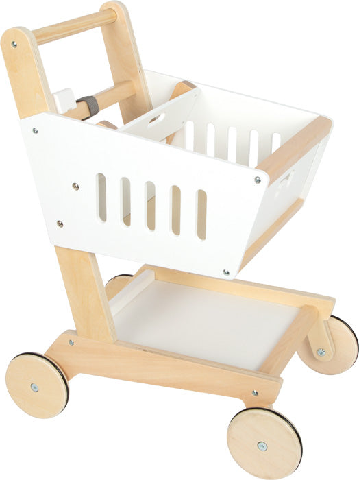 Einkaufswagen aus Holz