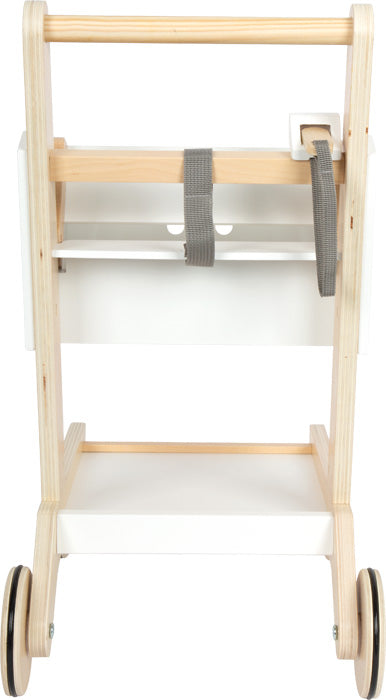 Einkaufswagen aus Holz
