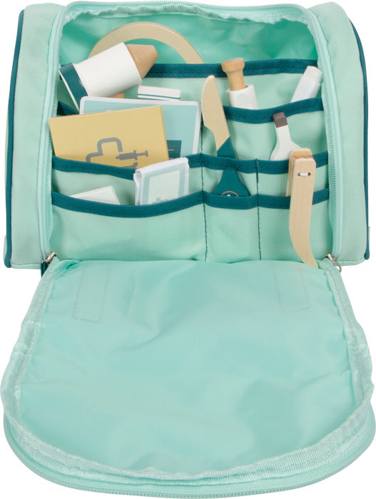 Tierarzt-Tasche mit Hund