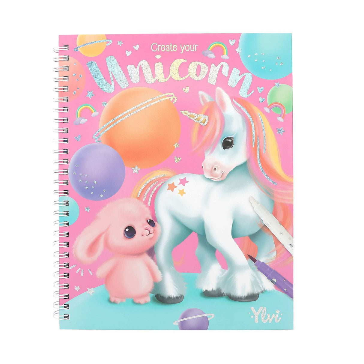 Ylvi Malbuch mit Stifte-Set