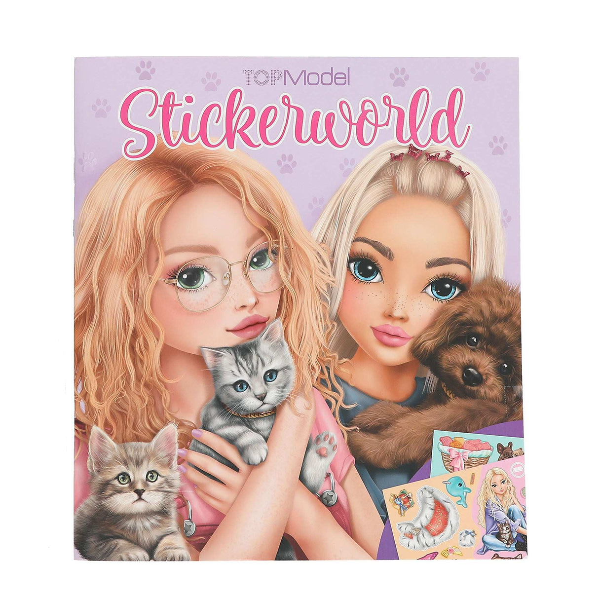 TOPModel Stickerbuch Kitty und Doggy