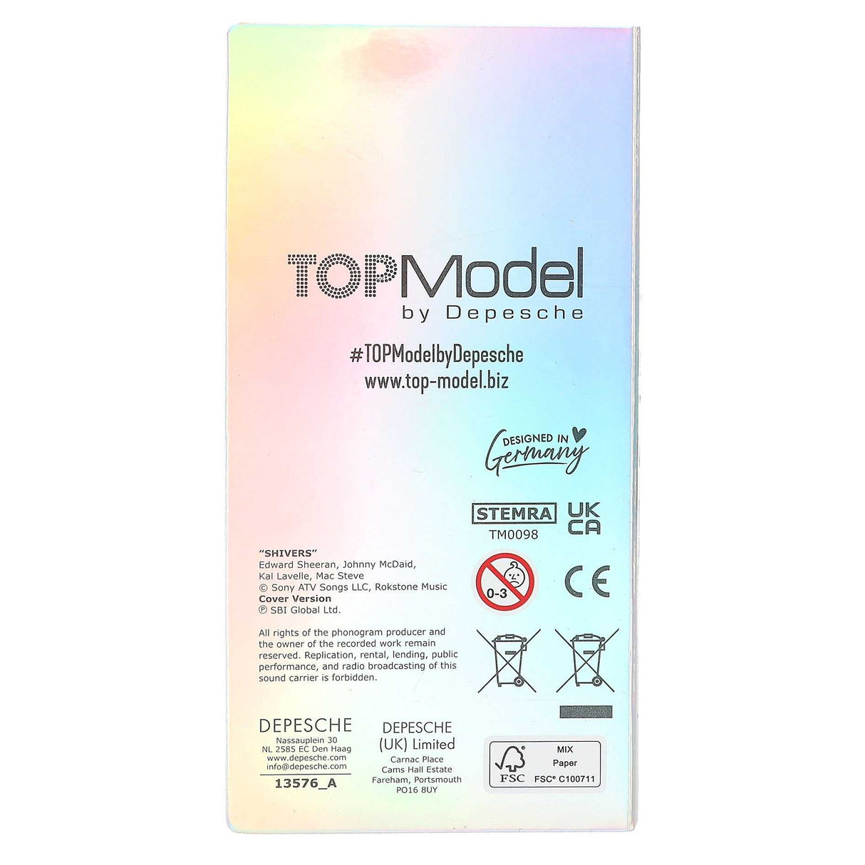 TOPModel Mini Malbuch mit Sound (1 Stück)