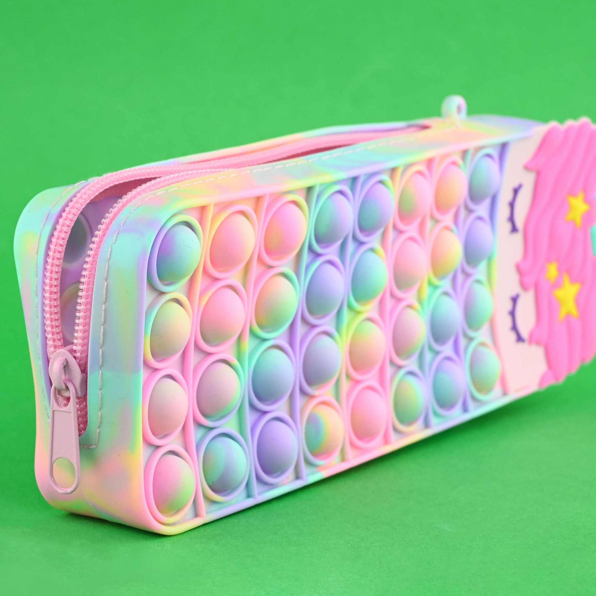 Federmäppchen Pop It Einhorn