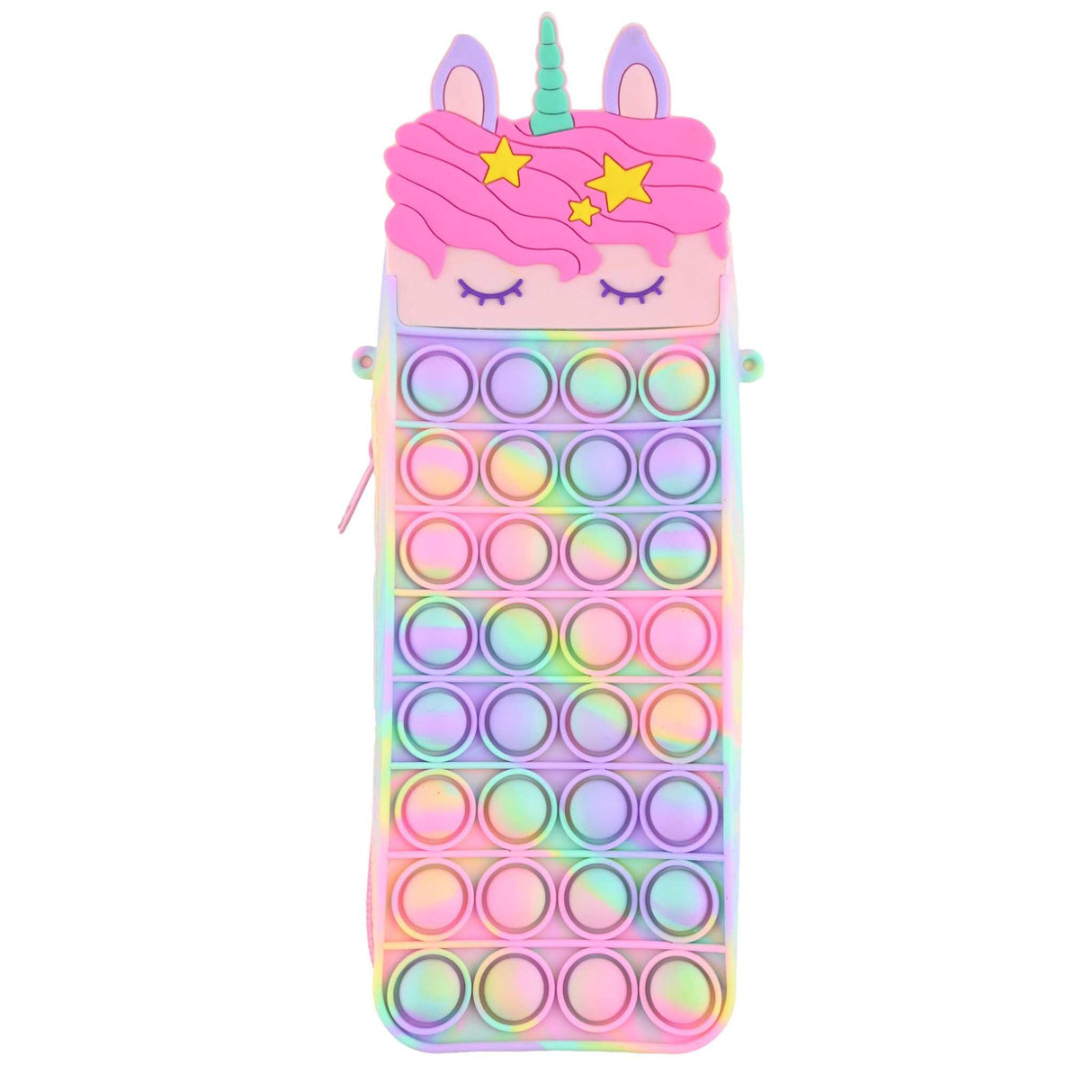 Federmäppchen Pop It Einhorn
