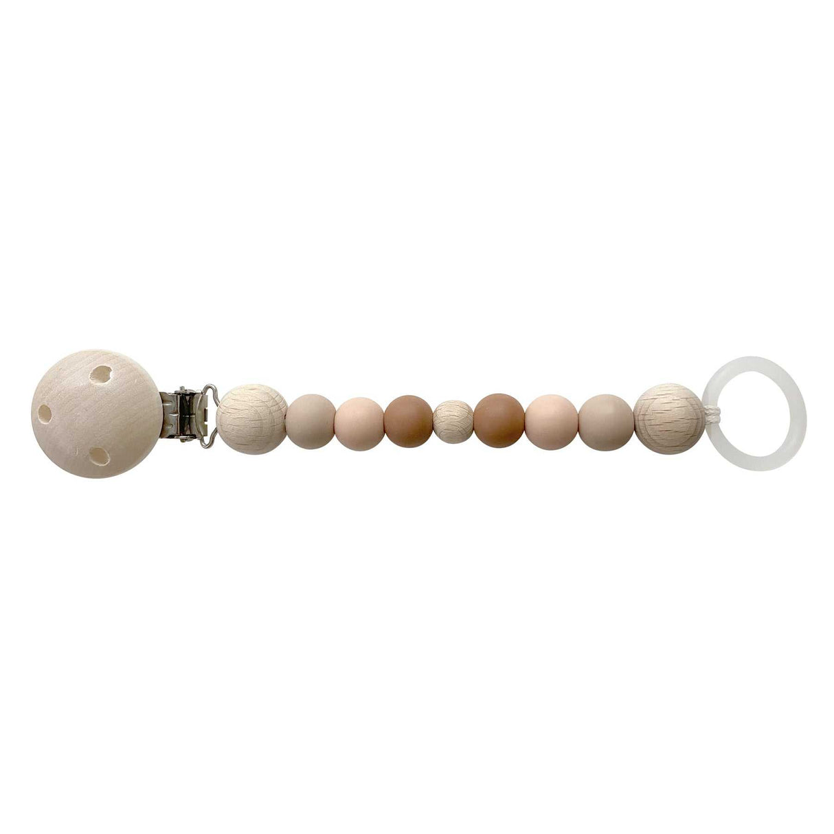 Schnullerkette Earth/Apricot