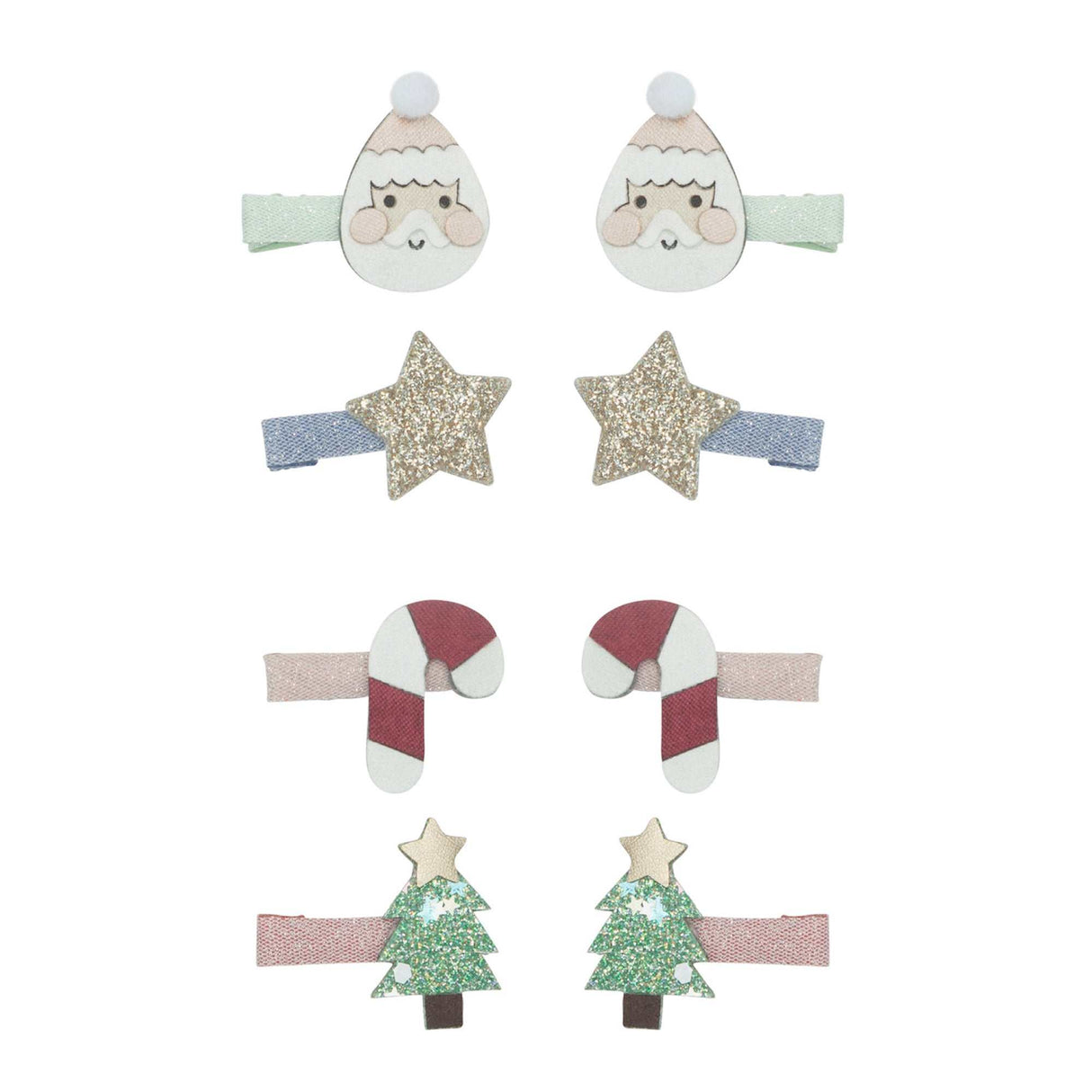Santa mini clips