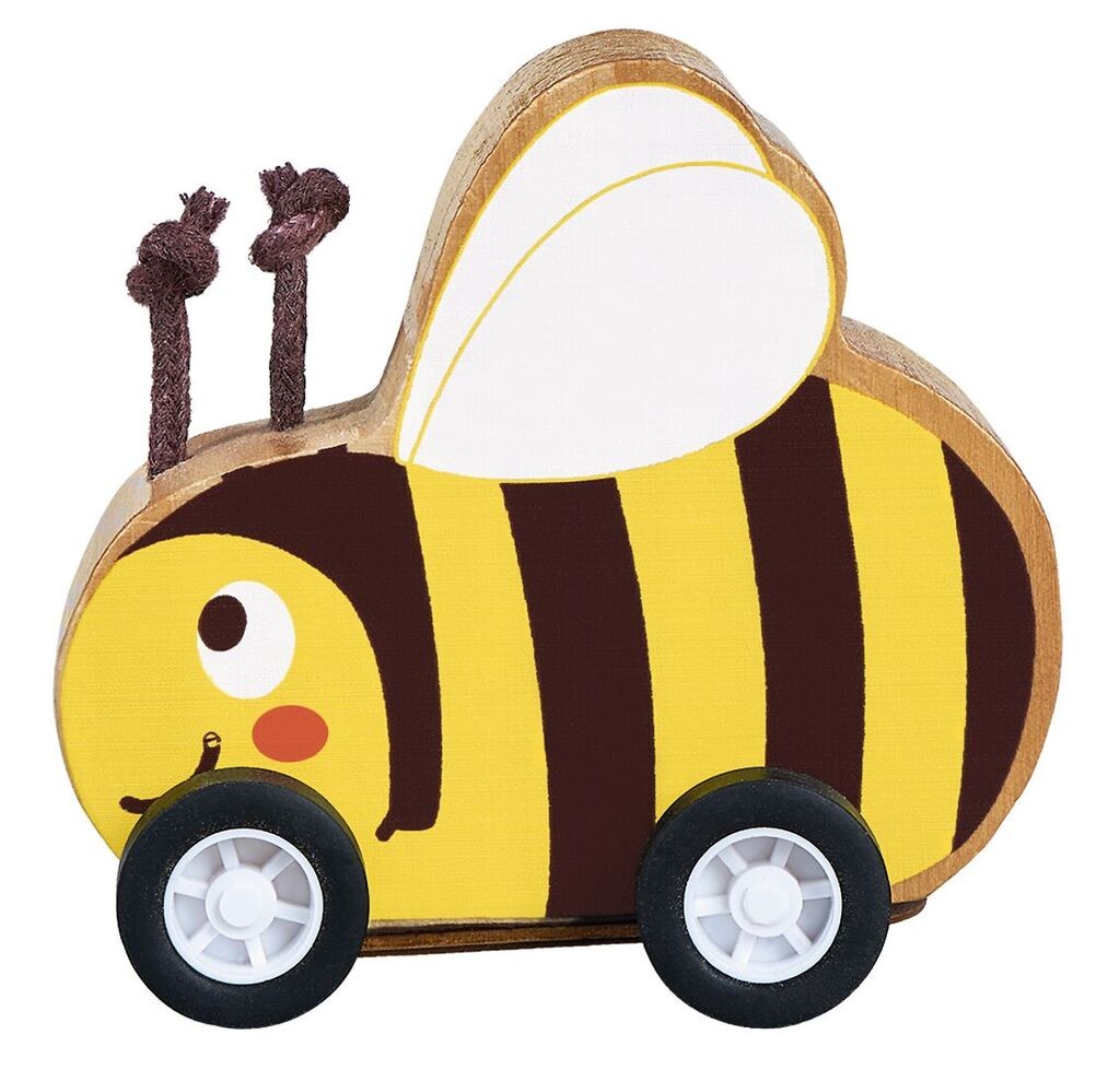 Flinke Rückziehtiere aus Holz (versch. Motive)