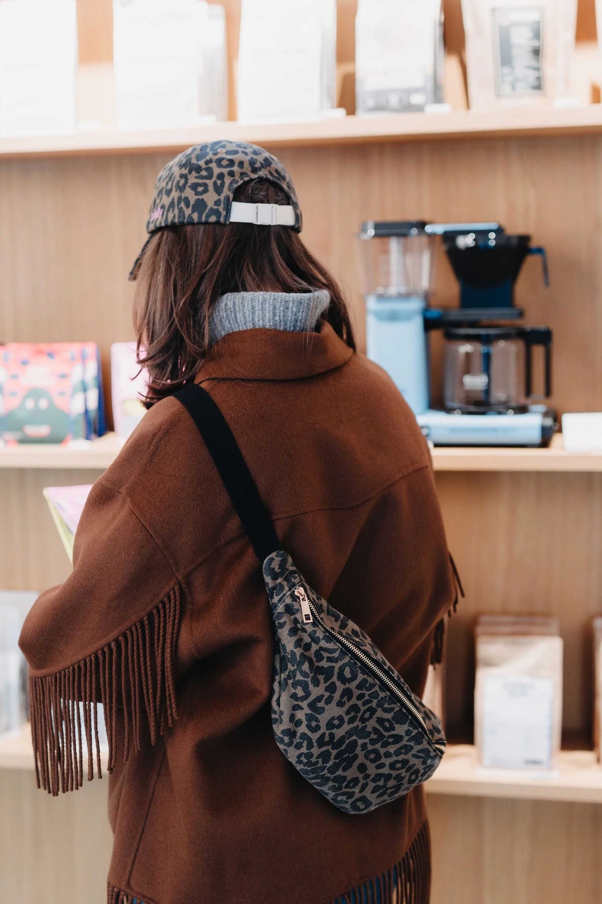 Belt Bag Big Canvas leo light brown
