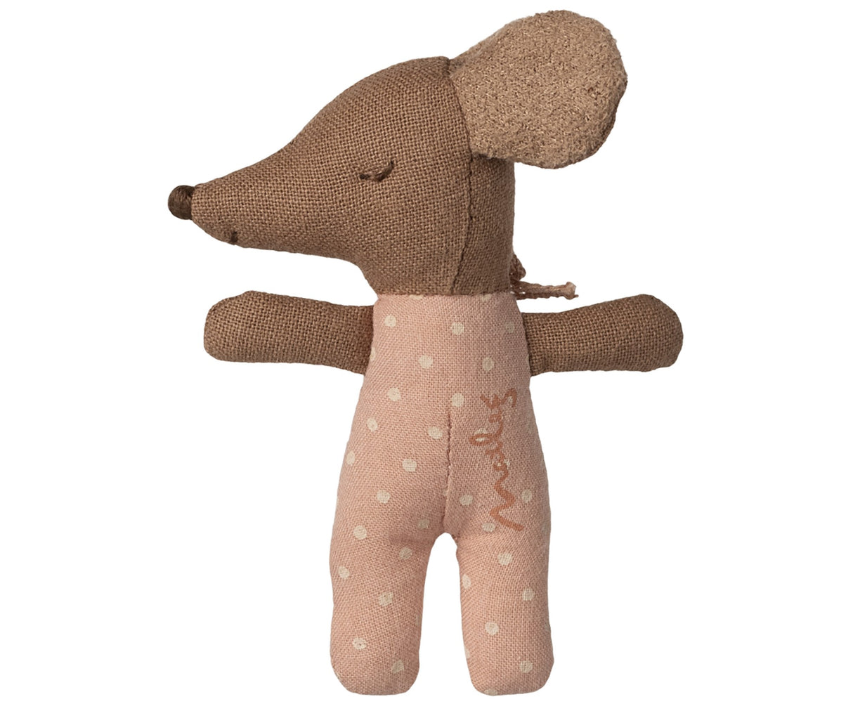 Schläfrige Babymaus in Matchbox