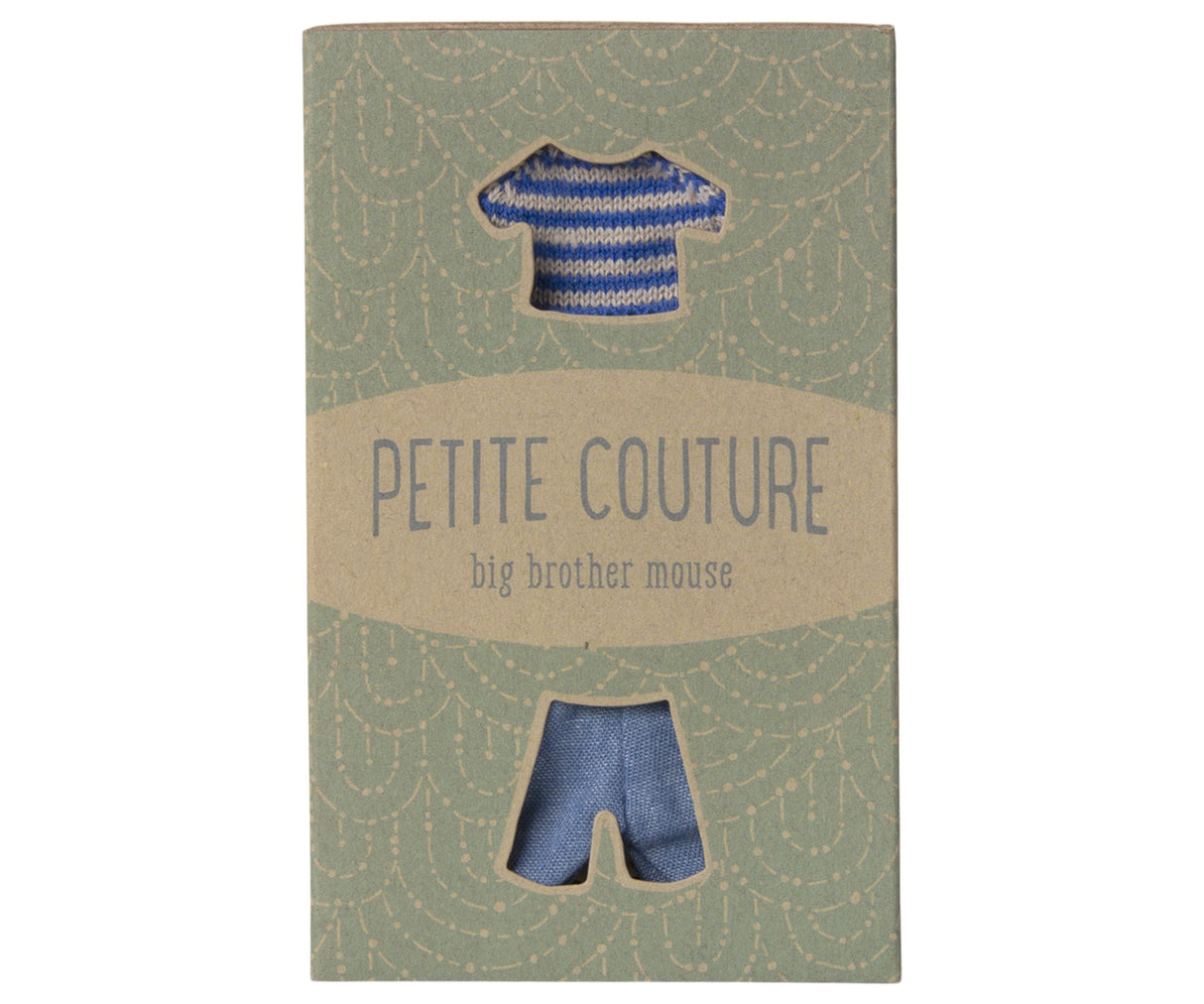 Strickpullover und Hose, Großer Bruder Maus