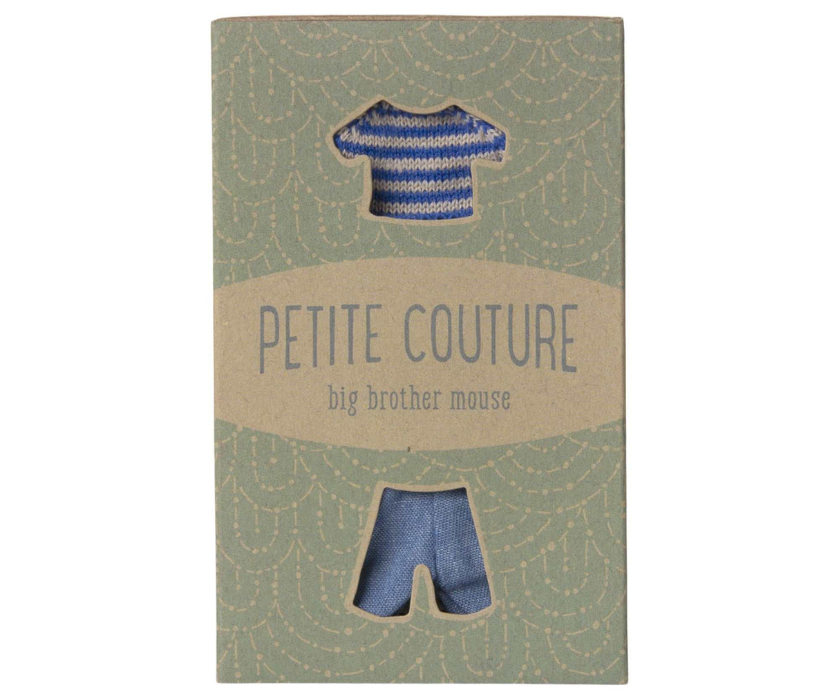 Strickpullover und Hose, Großer Bruder Maus