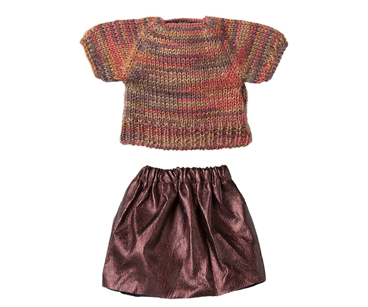 Rock und Strickbluse, Mama Maus