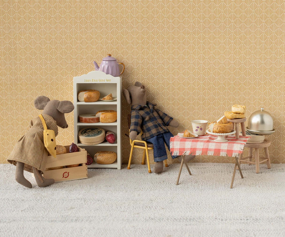 Kleid und Tasche, Mama Maus