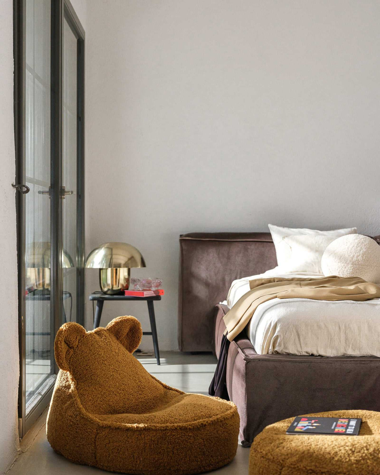 Teddysitzsack & Ottomane/ Maple