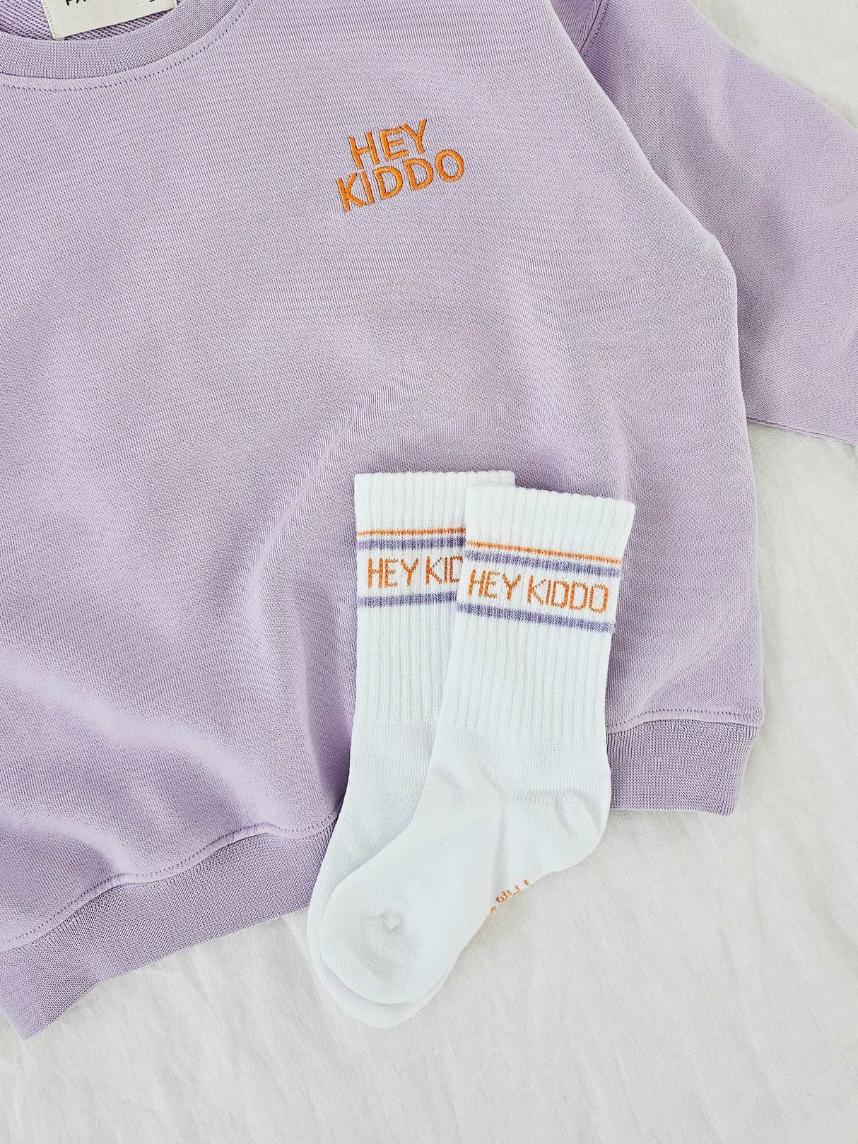 HEY KIDDO Socken/ lavender 98-104