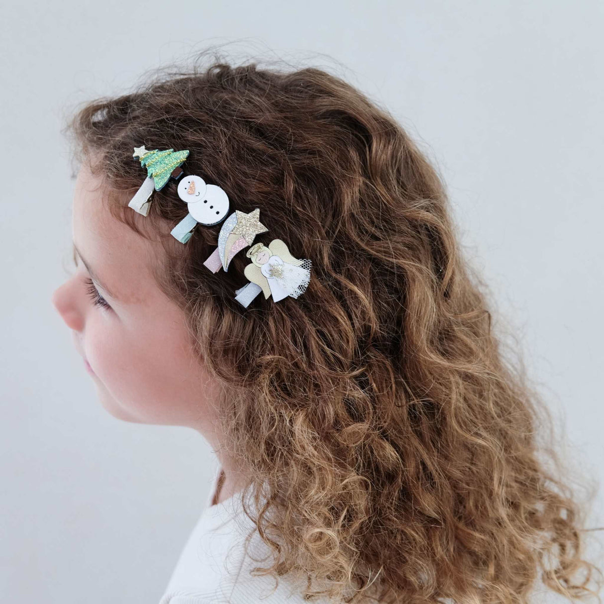 Haarclips Engel mini