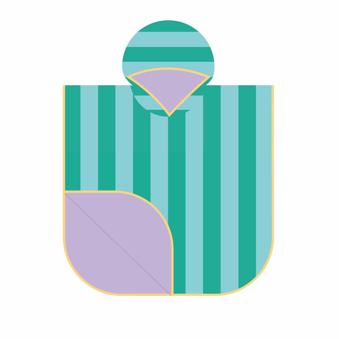 Strandponcho/ Lagoon