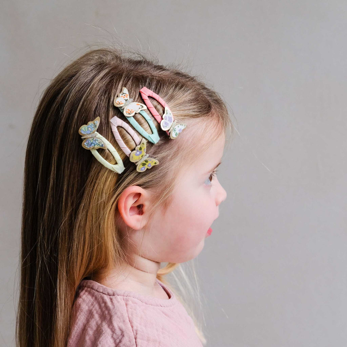 Schmetterlingsclips/ Floral