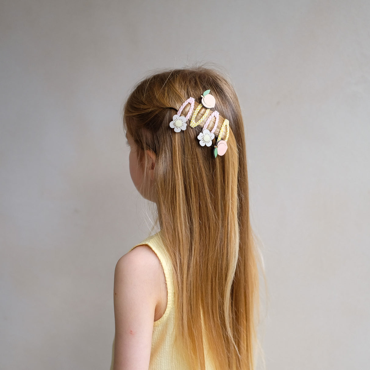 Haarclips - Peach Blossom