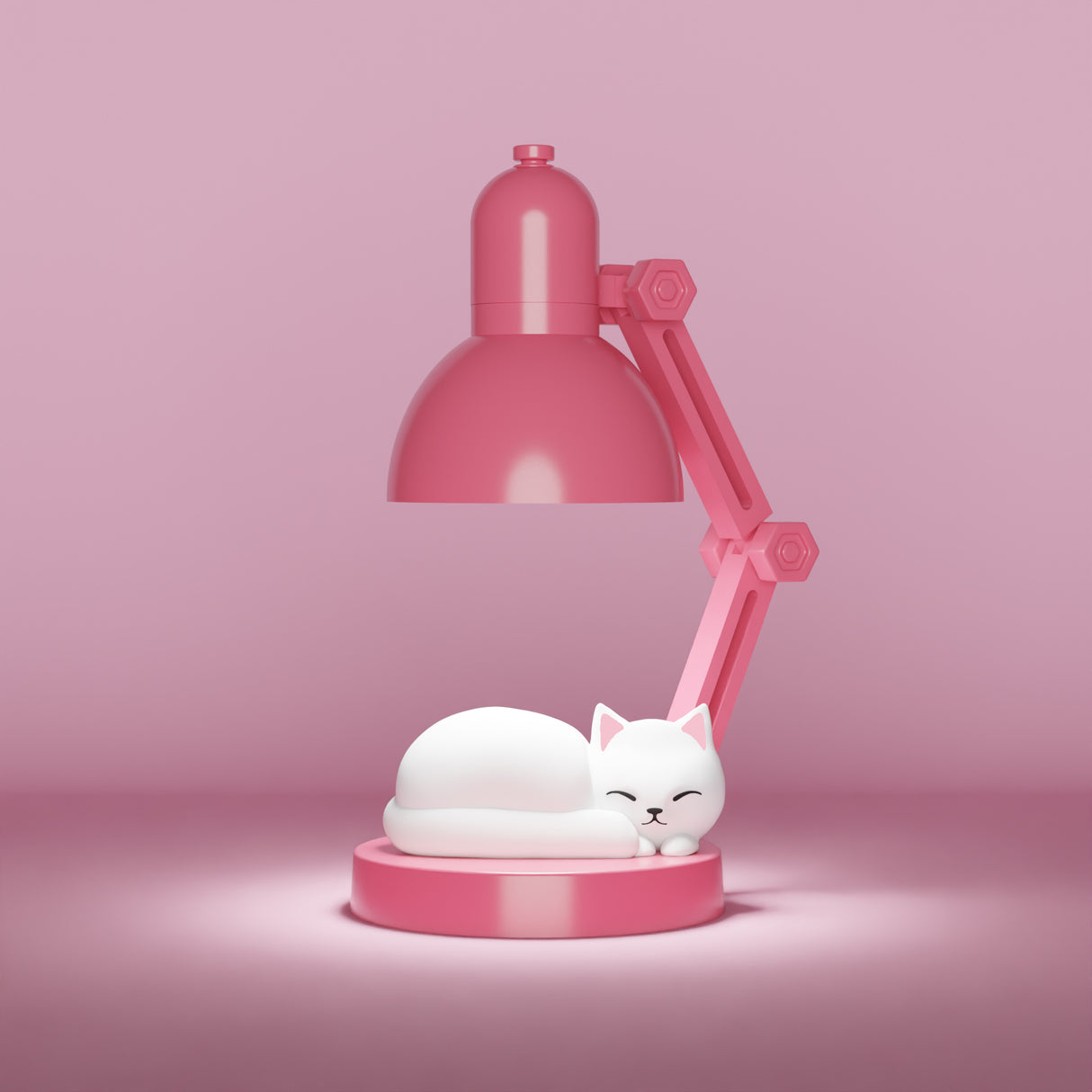 Mini Lampe Katze