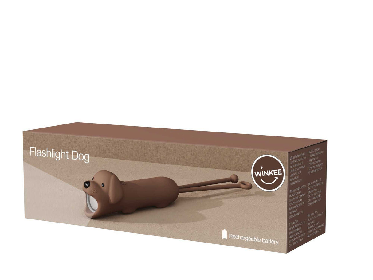 Taschenlampe Hund
