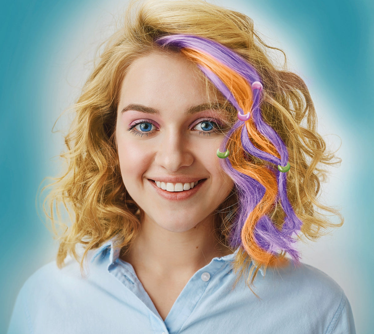 Farb-Hairstyler
