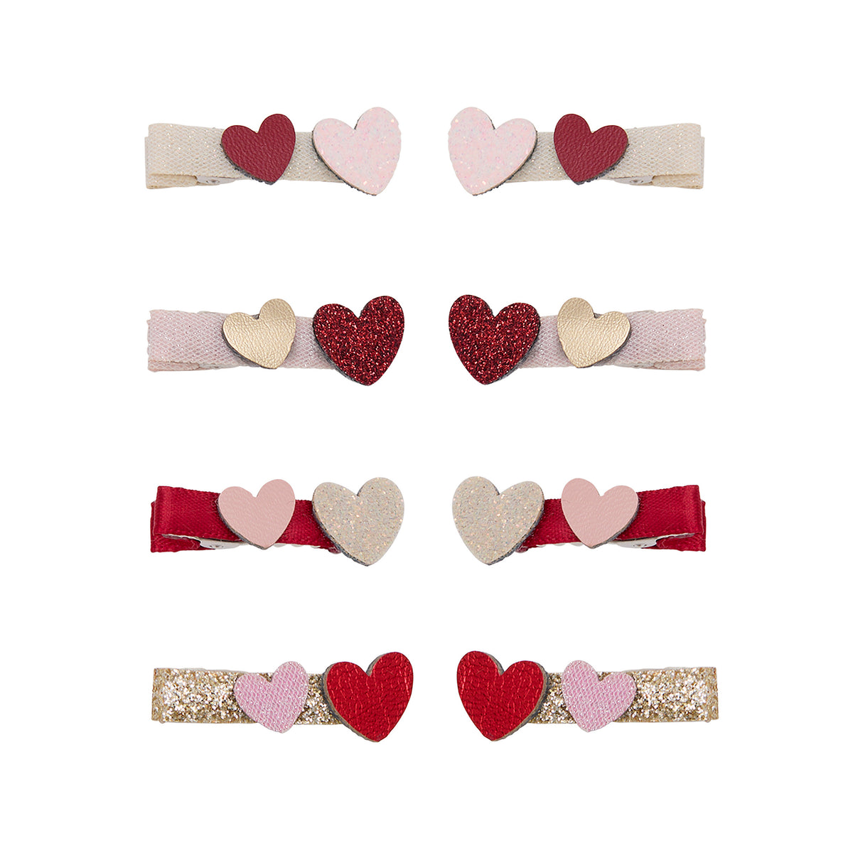 Haarclips Herzchen