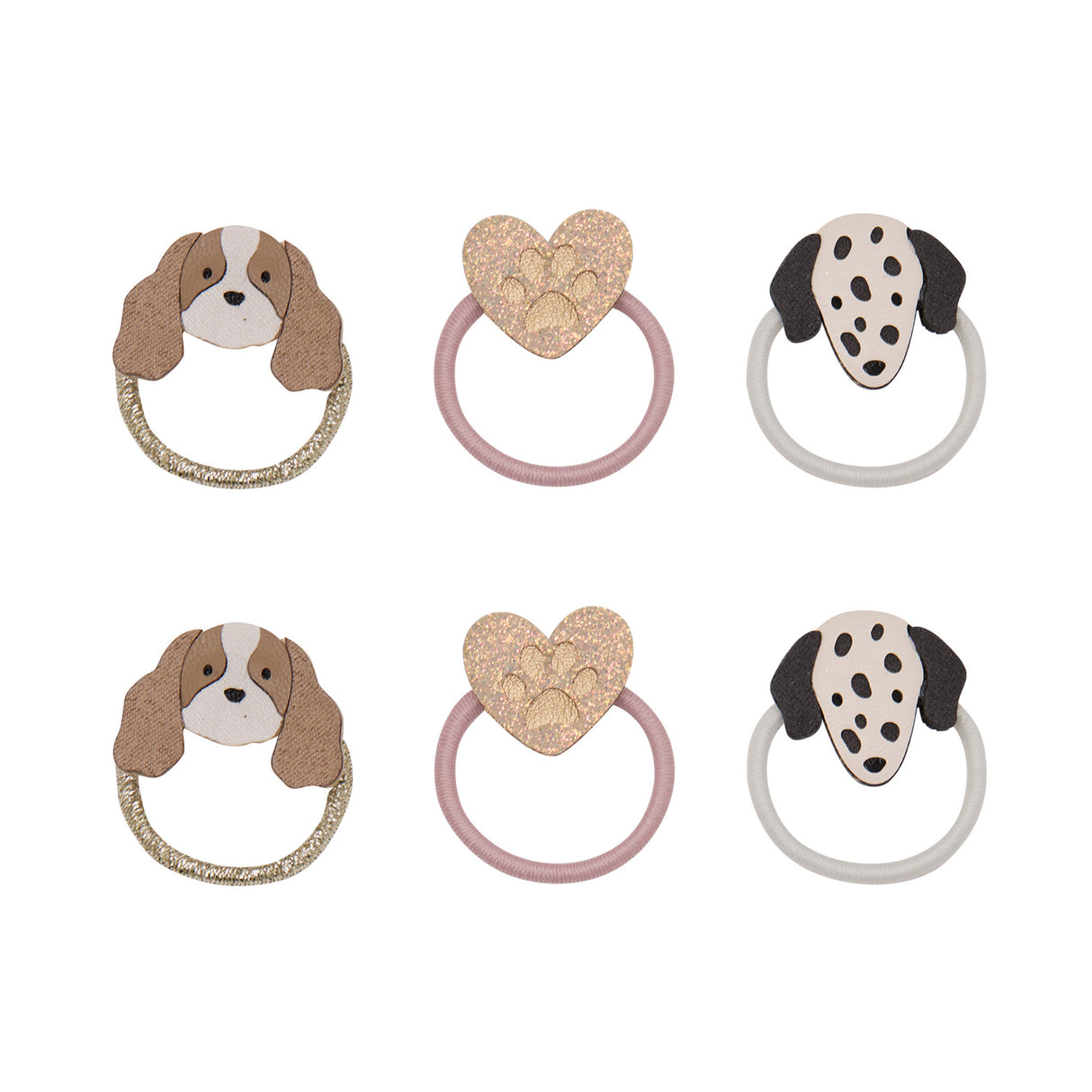 Haargummis Mini Hunde/ Herz