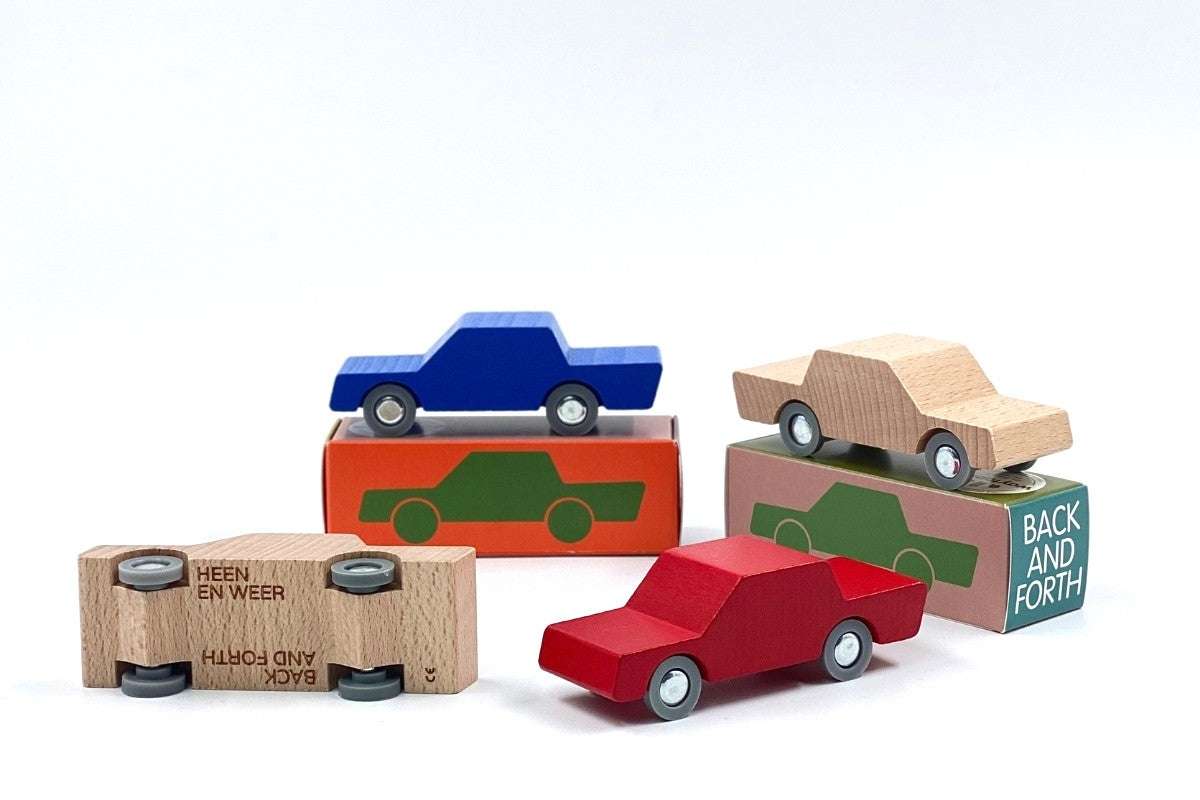 Back and Forth Holz- Auto natur