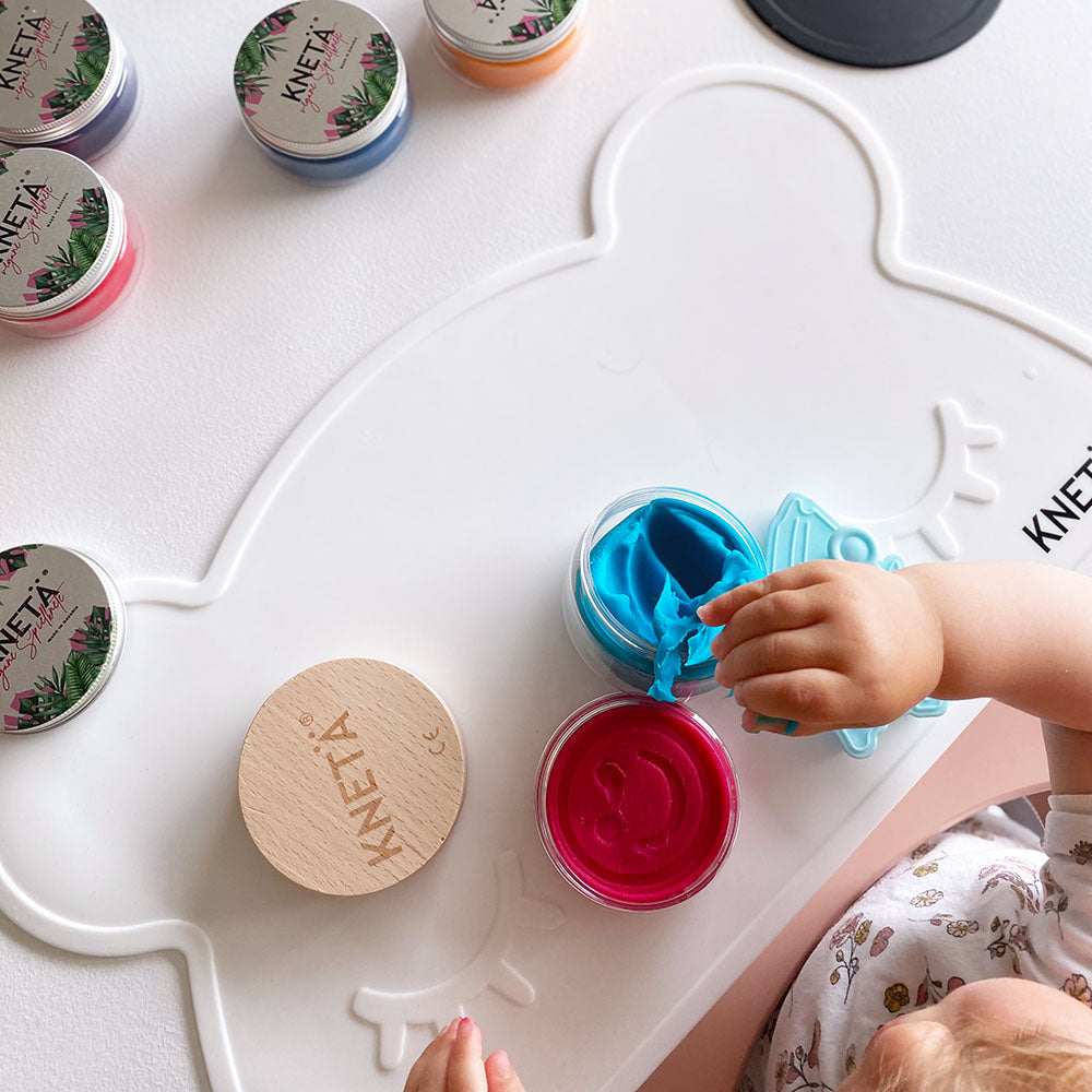 Spielknete 4er Dosen Set